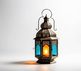 Naklejka premium Islamic Ramadan Kareem beautiful lantern