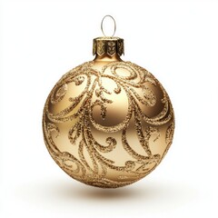 Gold Glitter Ornament