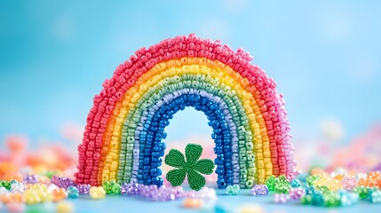 Colorful DIY Rainbow Craft for Kids