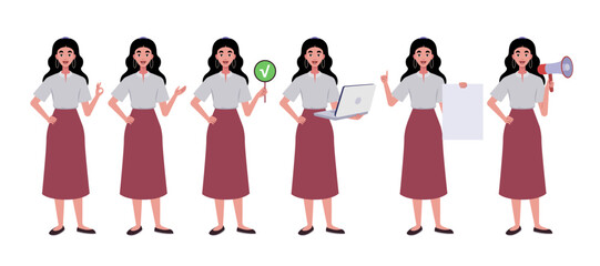 023 - Worker woman mini set