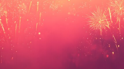 Obraz premium Vibrant sunset hues blending softly, abstract background with warm pink and orange tones, ideal for uplifting visuals.