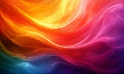 Fototapeta premium Saturated Color Abstract Background, Generative AI