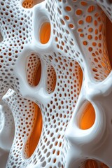 Obraz premium Complex Geometric Ceramic Art