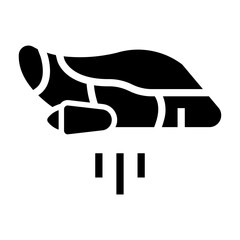 flying car Solid icon