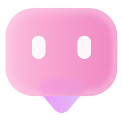Glassmorphism PopUp Jelly Pink Purple UI Icon Sign and Symbol Design Illustrator Png Svg	
