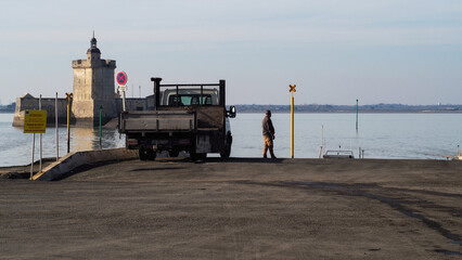Zone portuaire ostréicole, dans la ville de Bourcefranc-le-Chapus