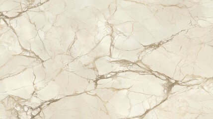 Naklejka premium Elegant beige marble texture with natural veins and polished stone surface