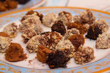 close up of chocolate