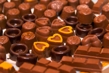 close up of chocolate