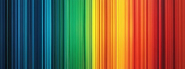 Obraz premium Vibrant Colorful Vertical Stripes Background with Deep Blues, Rich Greens, Bright Yellows, and Fiery Reds