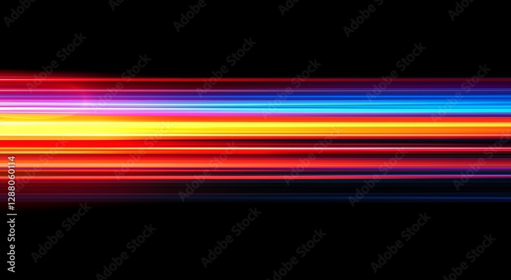 Poster the background is a futuristic cg image with a blue gradient abstract texture, complete with glowing