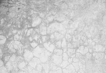 Wall crack grey grunge background, old abstract rough stone floor concretet backdrop, effect structure vintage wallpaper damaged plaster stucco ancient antique.