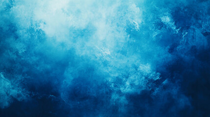 Fototapeta premium Abstract blue smoke texture background design image for digital art projects sky ink fog mist haze