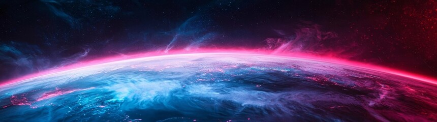 A vibrant representation of worldwide financial information and market trends, incorporating digital charts and a global map