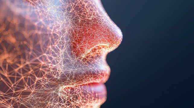 System for recognizing faces that includes an interface for facial recognition and 3D scanning capabilities