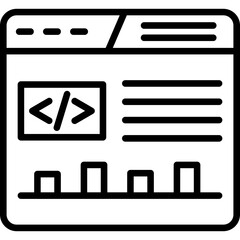 Website Icon Vector Element