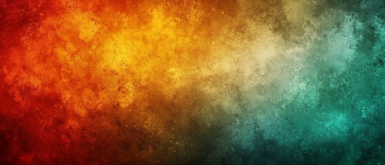 Abstract orange teal texture background