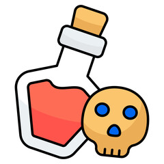 An icon design of potion