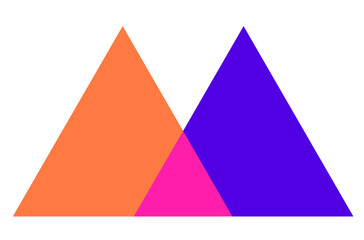 Flat design m logo template 03
