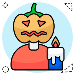 Perfect design icon of halloween