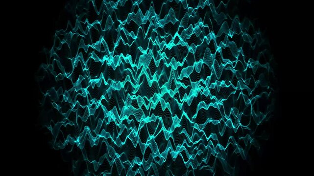 An animation project where waves are transformed using a scanner, creating an unforgettable visual and acoustic experience.
