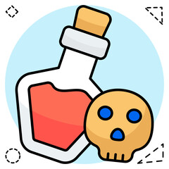 An icon design of potion