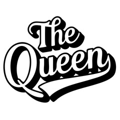 The queen quote svg