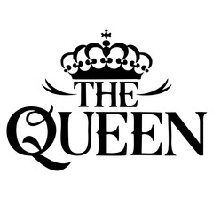 The queen quote svg © Anastasiya