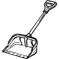 garbage shovel