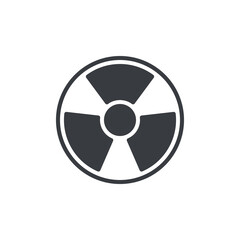 Shield Against Radiation vector icon