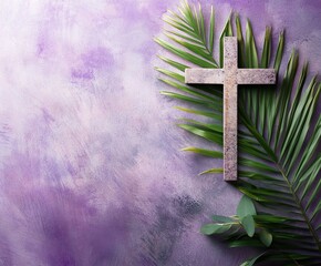 Solemn Holy Week Reflection: A poignant Good Friday image evoking peace, prayer, and spiritual contemplation. Ideal for religious websites, Easter    