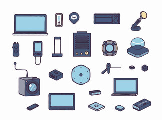 Internet of Things Smart Gadgets Collection