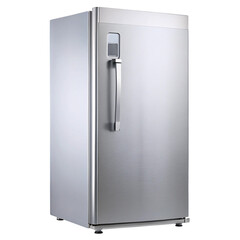 Freezer or refrigerator isolated on transparent background  
