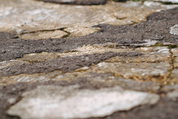 uneven asphalt and cement, good for background