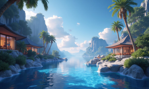 Luxury Beachfront Villas, Tropical Getaway - Tropical escapes/parad.