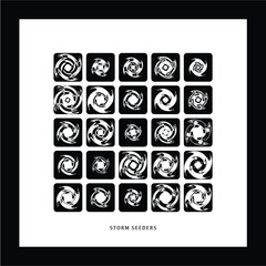 Vector Pattern Design - Storm Seeders