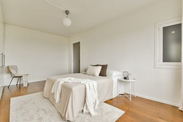 Minimalist interior design bedroom