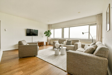 Modern living room interior design