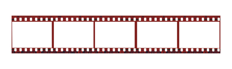 Blank Film Strip, Representing Photography and Film Concepts, pictures film strip texture with blank space isolated background