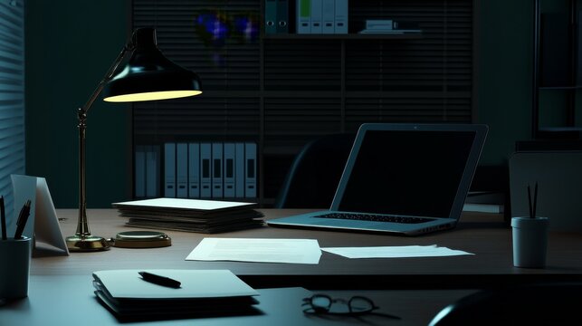 Money laundering audit process in a legal office. Featuring attention to detail and thoroughness