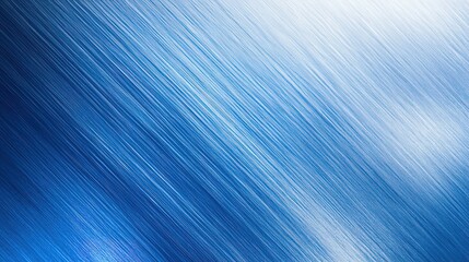 Abstract metal gradient on blue, minimal design with dynamic lighting

