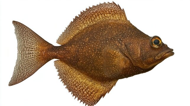 Brown Congrogadus, a Detailed Close-up