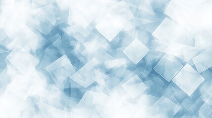 Obraz premium Light Blue Ice Crystal Mosaic Background