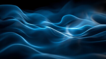 Fototapeta premium An artistic portrayal of a female figure in silhouette, set against a vibrant painted background, using a black and white creative design