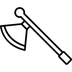 Axe Icon Vector Element