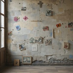 old wall vintage 