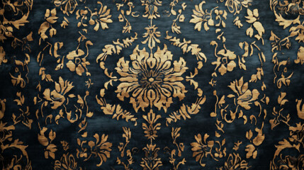 Intricate Persian rug featuring elaborate floral motifs in rich colors and detailed patterns suitable for home decor
