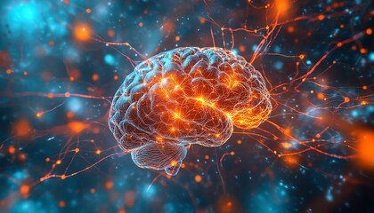 A realistic 3D model of the human brain