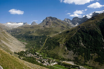 Glacier des Evettes, Bonneval sur Arc, 73, Savoie, France