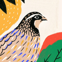 Obraz premium Wallpaper bird
